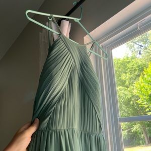 Azazie bridesmaid dress - green size 14